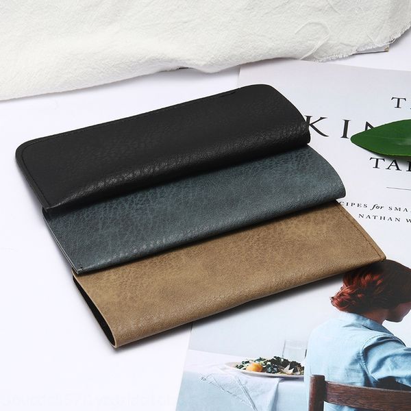 presbyopic box soft glasses bag presbyopic glasses leather bag waterproof leather cover cheap